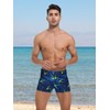 KGKE Mens-Swim-Jammers Athletic-Swimwear Quick-Dry-Shorts Durable-Team-Swimsuits - Drawstring Competition Swimming UPF50+