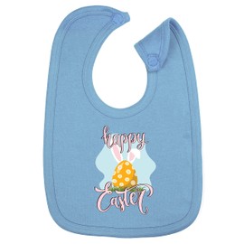 Hippowarehouse Happy Easter Bunny Ears Egg cotton baby nursing bib boys girls 35cmx22cm