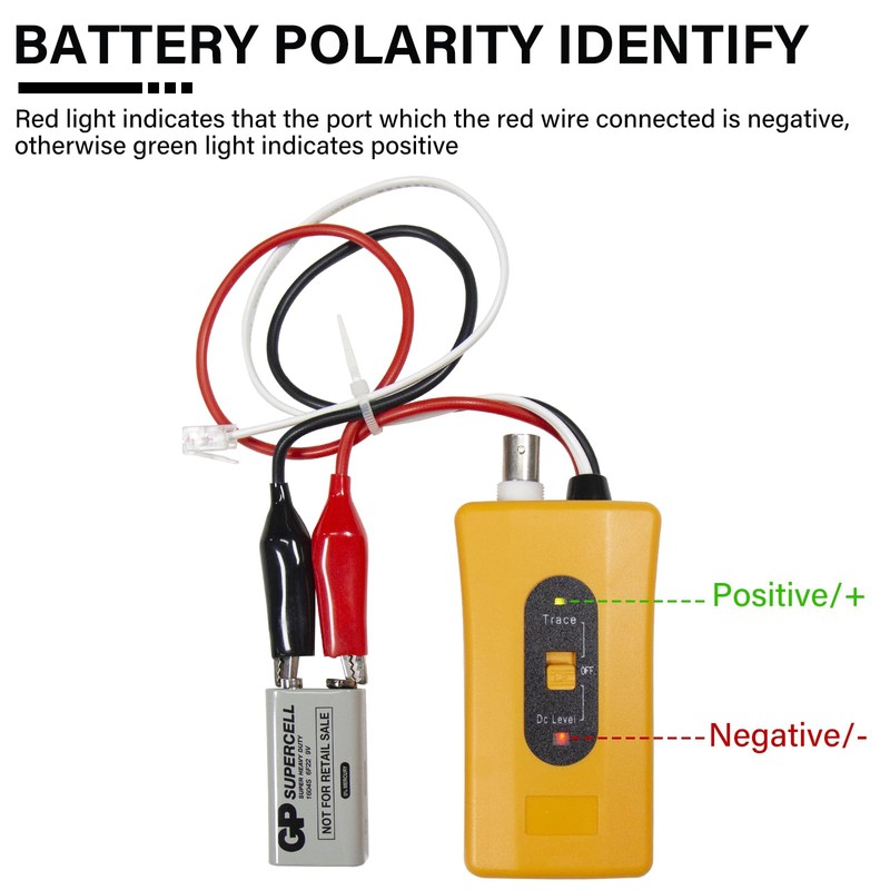 ESANHAO Wire Tracer Tone Generator Circuit Tester for Finding &