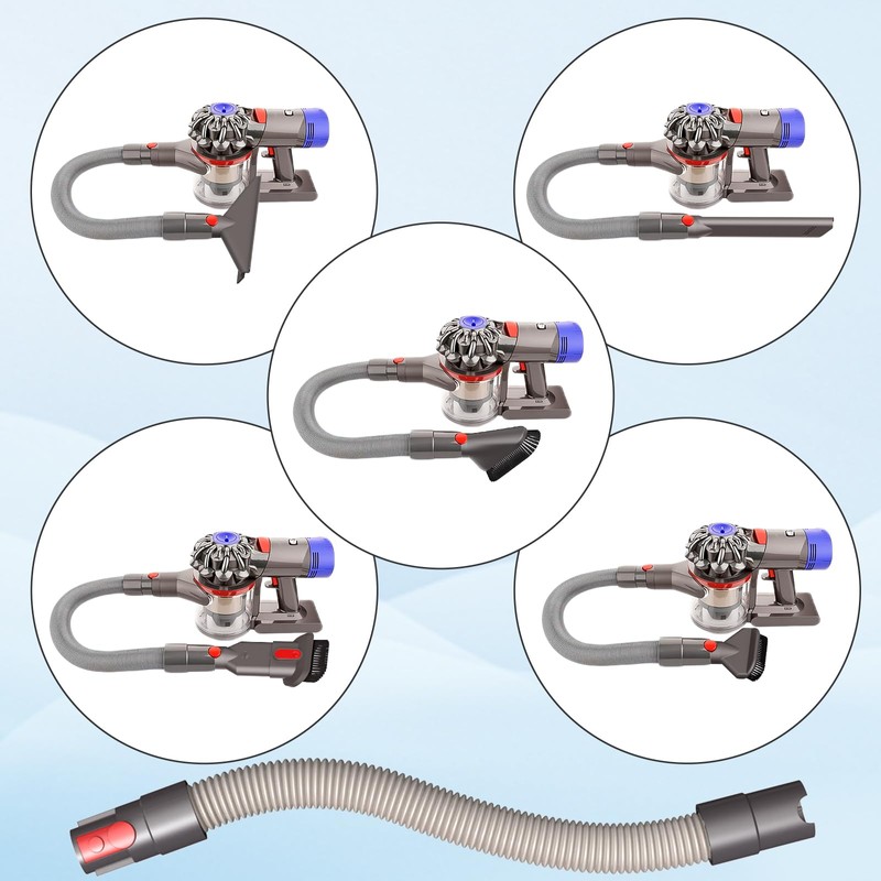 6pcs Vacuum Accessories Compatible with Dyson V7 V8 V11 V10