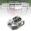 Anxingo Cylinder Head Kit with Valve Cover Rockers Spark Plug,