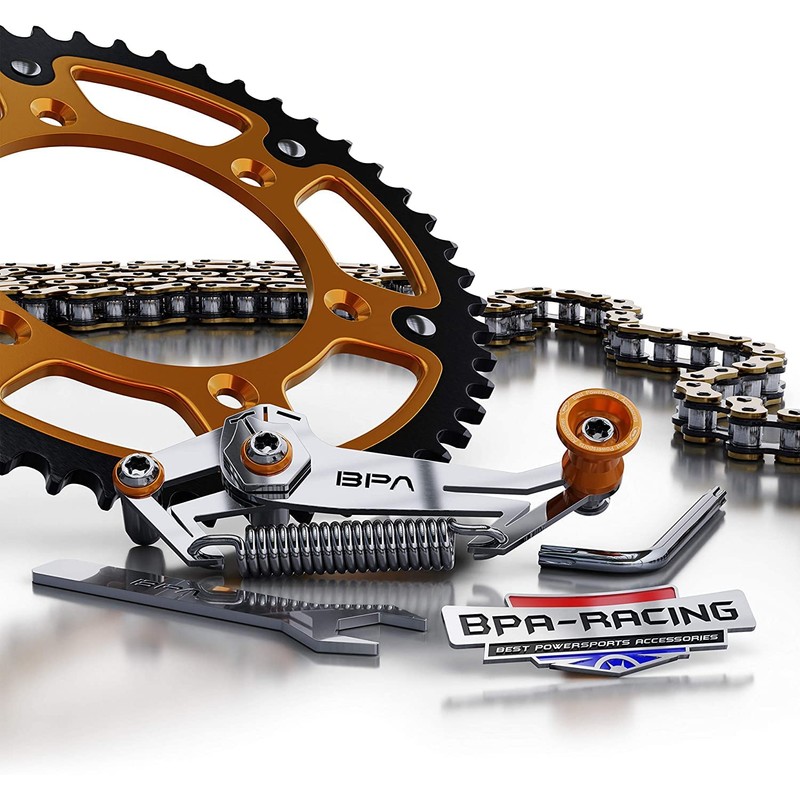 Fantic26 BPA Racing Motorcycle Chain Game Adjustment Service Tool (Orange)