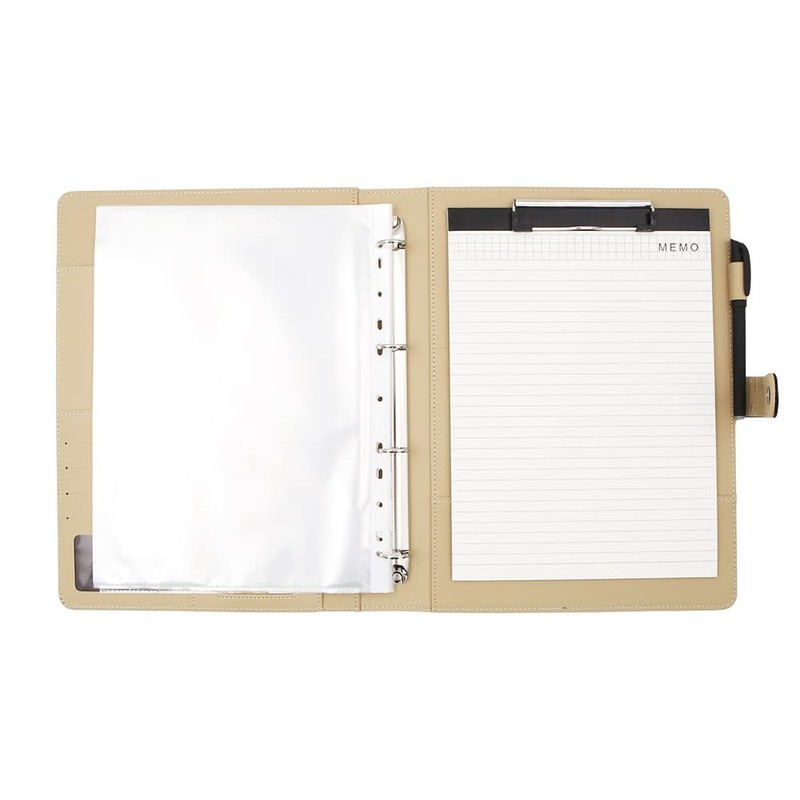 A4 Portfolio Case, File Folder, Legal Pad, Leather Clipboard Folder,