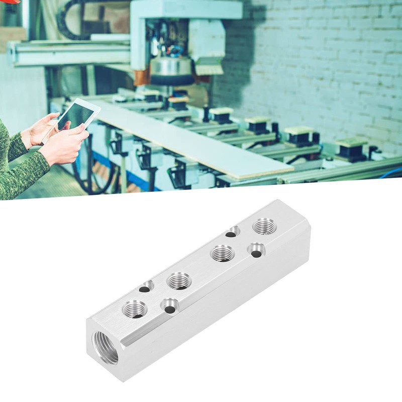 Pneumatic Distribution Block Distribution Block Plug Splitter - G1/2 Input