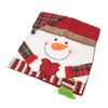 Xmas Dinner Chair Back Covers Easy To Install Soft Anti