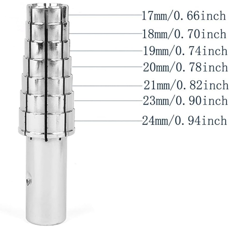 SANTUO 3pcs Ring Stretcher Tool Kit 7-14 Expanding Ring Mandrel