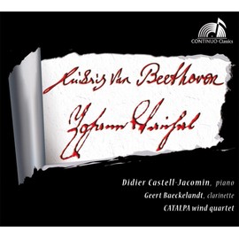 Jean-Baptiste Vanhal: Sonata Nos 1 & 3 for Clarinet, Ludwig van Beethoven: Quintet for Piano and Winds