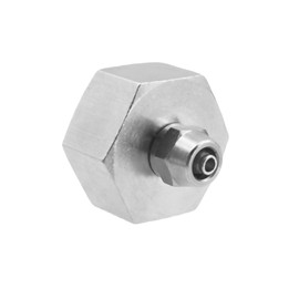 Sanitary Connection Adapter for Fridge Water Filter, 3/4 Inch Female to 1/4 Inch Connector, Compatible with Germany Fridges, Fridges and Freezers, Hose Adapter