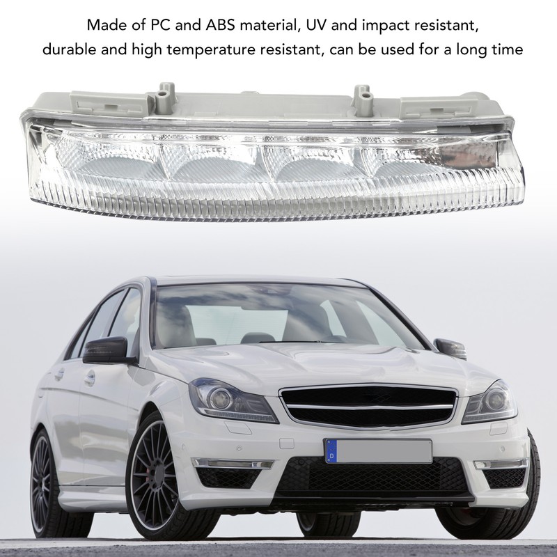 LED Fog Daytime Running Light A2049068900 Replacement for Benz C‑Class