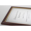 Ideal Document Picture Frame in Mahogany 21 x 29.7 DIN