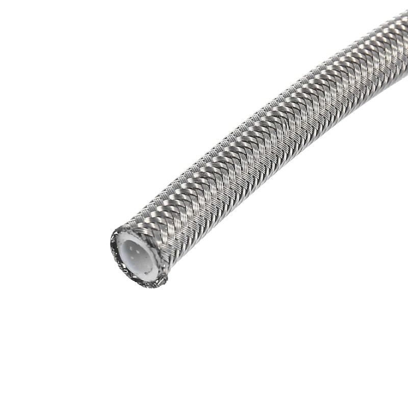 X AUTOHAUX AN4 1/4" 1 Meter Universal Braided PTFE Stainless