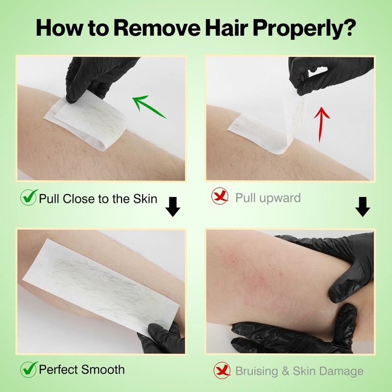 Waxers Roll on Wax Kit Aloe Vera Waxing Roller Depilatory