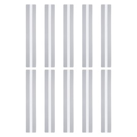 PATIKIL Guided Reading Strips, 10pcs Tracking Highlight Colored Overlay Bookmark Reduce Visual Stress Teacher Teaching Supply for Classroom, Clear 19x3.2cm