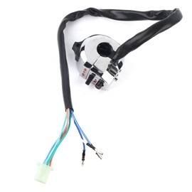 Motorcycle Handlebar Switch Motorcycle Horn Switch Turn Signal/Horn/Light/Left Switch Aluminum Material For Handlebar Diameter 22mm Motorcycle Modification Switch Universal Motorcycle Electrical