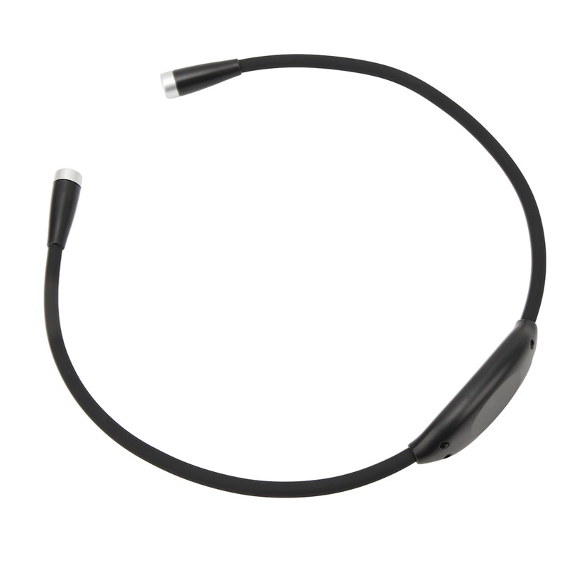 Neck Reading LED Lamp 3 Gear Brightness Bendable Silicone ABS