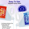 JANCHUN Crystal Clear Epoxy Resin Kit 2 Gallon, Bubble-Free, Anti-Yellowing,
