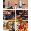 CIRCLE JOY 6-in-1 Electric Wine Opener Set Rechargeable Stainless Steel
