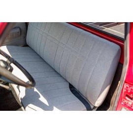 Durafit Seat Covers Made to Fit 1968-1979 Chevy Silverado and GMC Sierra Solid Bench Seat. Made in Gray Twill Fabric