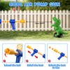 Cooldele Dinosaur Shooting Toys for Kids 3-6, Movable Target Shooting