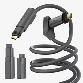 AOLEAD Starlink Cable for Gen 2-32.8FT for Starlink Rectangular Satellite V2 - Starlink Replacement Cable Extension with End Caps Starlink Accessories - Waterproof Gray (32.8FT/10M)