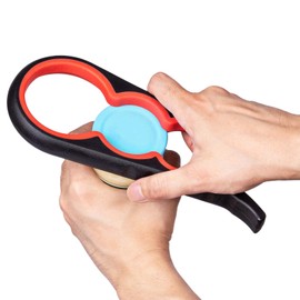 Bloss Jar Opener Bottle Opener for Seniors,Weak Hands and Arthritis,Black