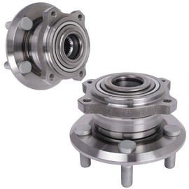 SCITOO 512369 2PC Rear Wheel Hub Bearing for 2008-2014 for Chrysler 300 for Dodge Challenger,Charger 2.7L 3.5L 3.6L 5.7L 6.1L 6.4L