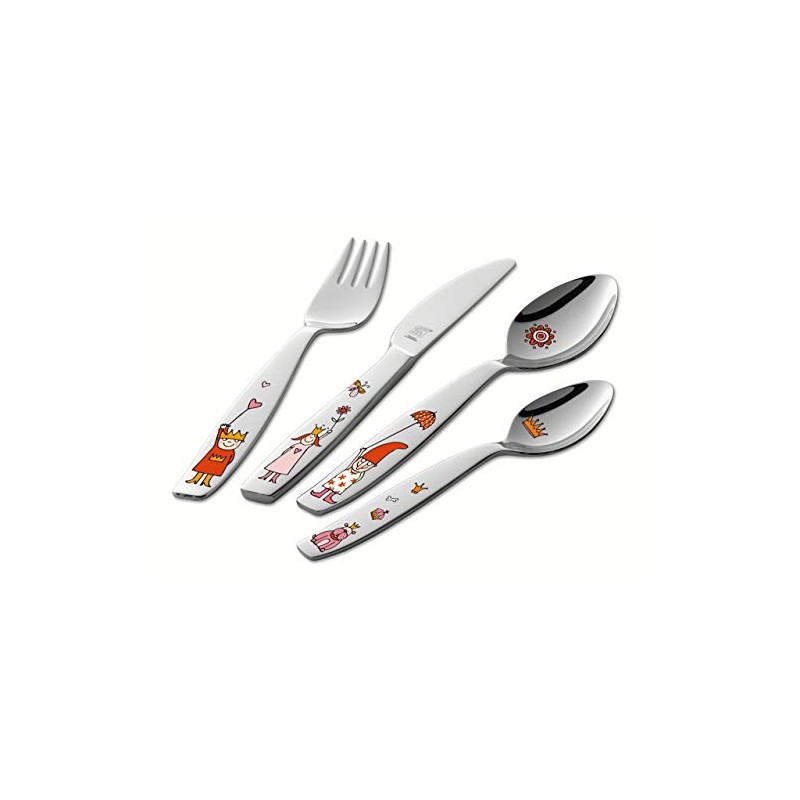 Zwilling Emilie 07136-210-0 Children's Cutlery Set 4 Pieces Polished Stainless