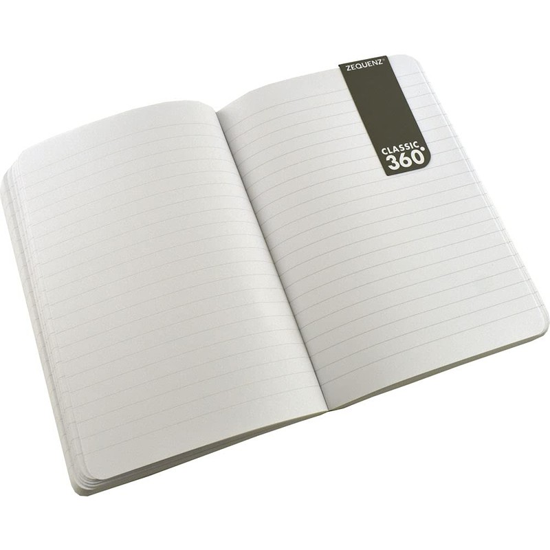 Zequenz Classic 360 Signature Series Small Color Black Paper: Lined