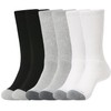 WANDER Men's Crew Socks for Boots 6-Packs Cotton Full Cushion