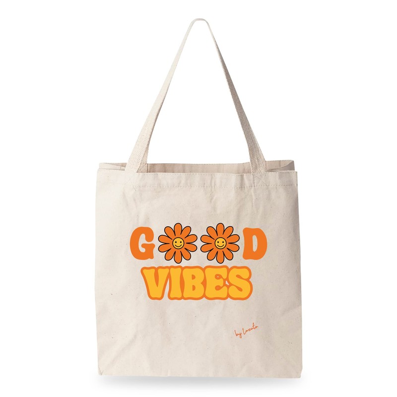 Loxato Printed Fabric Bag, Cotton Bag, Printed 100% W 35