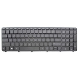 Unitque Laptop Matte US Keyboard for HP Pavilion 15-E 15-G 15-N 15-R 15-S Series 719853-001 749658-001 with Frame New