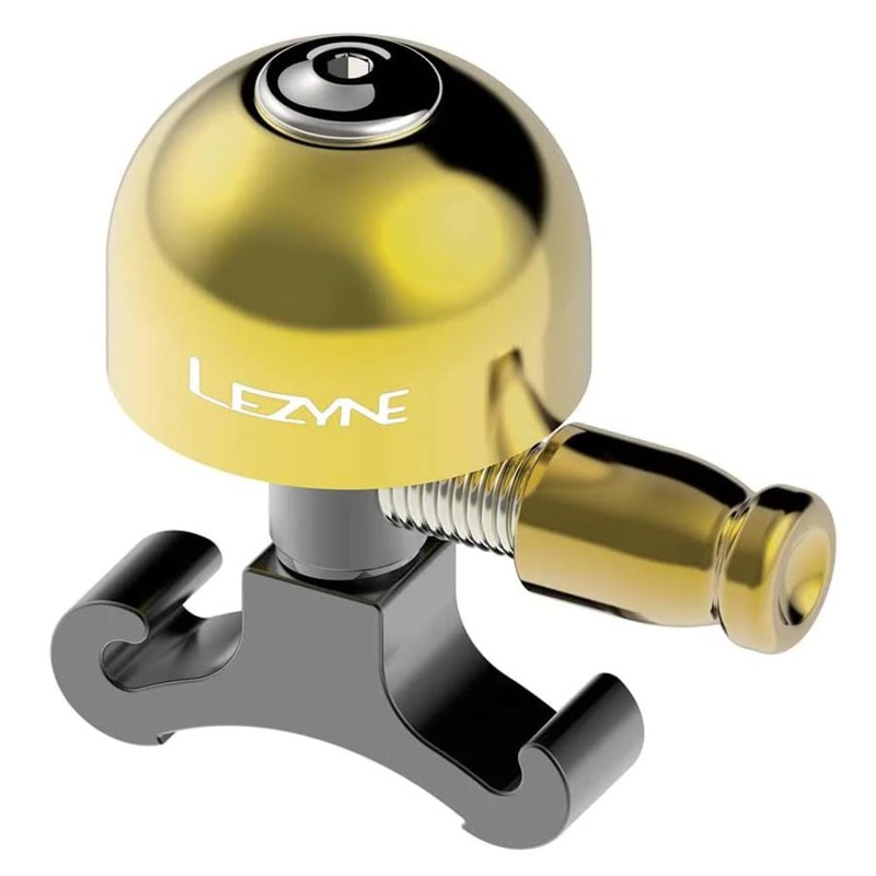 Lezyne Classic Brass Bell Bicycle Bell, Black, M