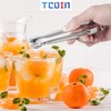 Small Serving Tongs,Ice Tongs,Sugar Tongs,Kitchen Tiny Tongs for Appetizers,12 PCS(6