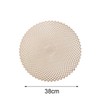 Hosoncovy 4 Pack Decorative PVC Placemats - Hollow Dining Table
