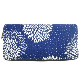 PANASIAM Geometrix Purse Made of Cotton, 2 Sizes, Vegan & Fair, Chrysanthemum, ethnic