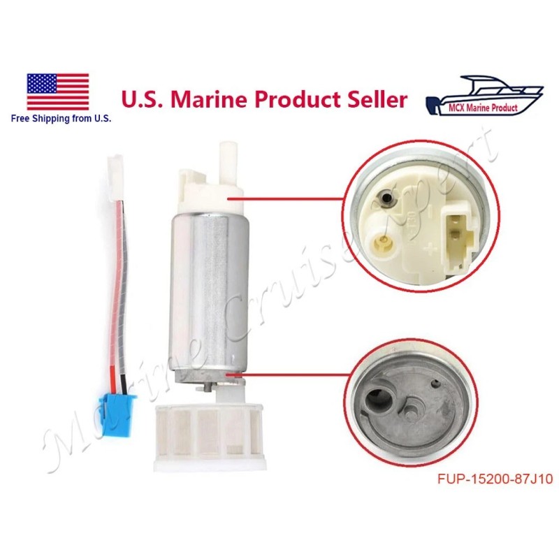 STX Fuel Pump for Suzuki Outboard 15200-93J01 15200-96J00 15200-98J00 15200-99E00