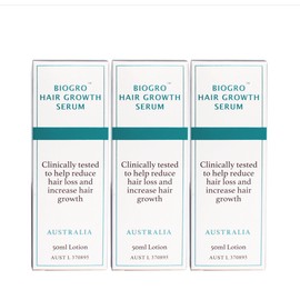 Pump Haircare BioGro Hair Serum 50ml Trio Bundle