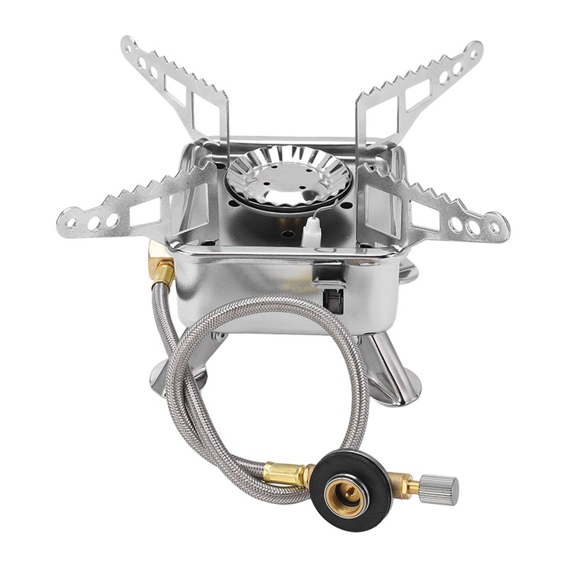 Foldable Camping Stove Light Weight Four Legged Design Safe Portable