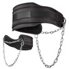 Weight Lifting Dip Belt with Chain, Heavy-Duty Steel Chain, Neoprene