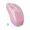Solakaka SM600 Wireless RGB Esports Gaming Mouse,Tri-Mode Connection 2.4G/BT5.0/USB Wired