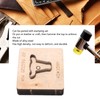 Leather Cutting Mold Bull Head Shape Small Deformation Alloy Steel