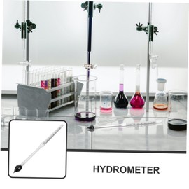 Gatuida Professional Salt Hydrometer Accurate Salt Content Measurement for Aquariums and Labs Pomeranian Float Meter
