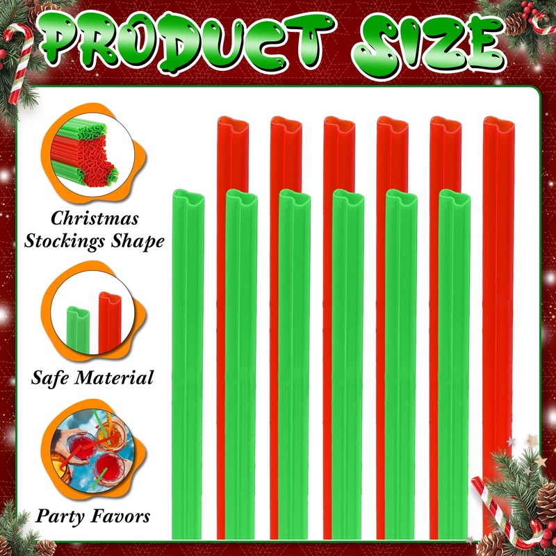 150 Pcs Plastic Straws Disposable Drinking Straw Bulk for Birthday