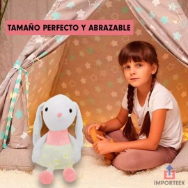 Importeek Conejo Peluche Muñeca Kawaii Juguete Felpa Suave Bebe Niños