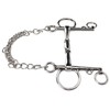 Naroote Pelham bit, Horse Pelham bit Acero Inoxidable Duradero para