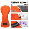 Golf Club Headcover Orange Wood Cover Driver Fairway Wood Utility