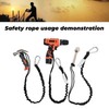 Pack of 2 Tool Lanyard, Tool Lead Fall Protection, Tool