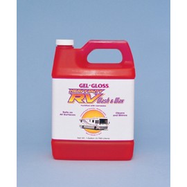 TR Industries WW128 Gel Gloss Heavy Duty RV Wash and Wax - 1 Gallon