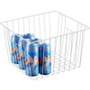 iPEGTOP Deep Refrigerator Freezer Baskets, Large Household Wire Storage Basket