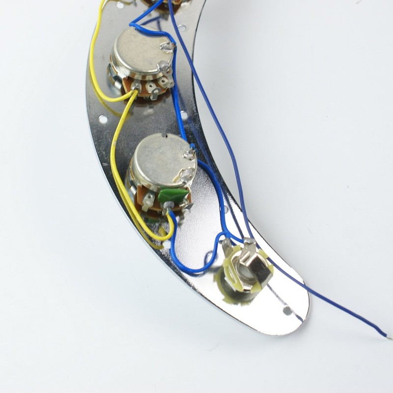 Pre-Wired Fully Loaded Switch Control Plate For Music Man Style